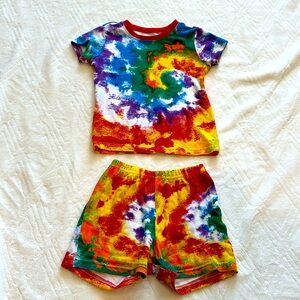 Bold Tie Dye Pajamas